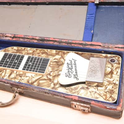 Herrnsdorf Lapsteel – 1950s German Vintage GDR / DDR Hawaii Slide Guitar / Gitarre image 13