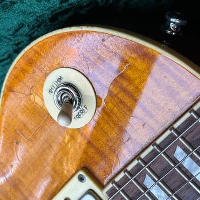 Maybach Lester 59 Aged Les Paul Standard with Amber Pickups image 9