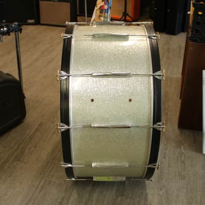 Premier Concert Bass 70's-80's - Metallic Pearl Silver Flake image 5