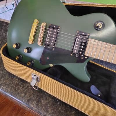 Gibson Les Paul Studio Raw Power 2009 - 2012 - Satin Olive Green image 14