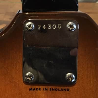 Vox Mando Guitar 1964 Sunburst image 3