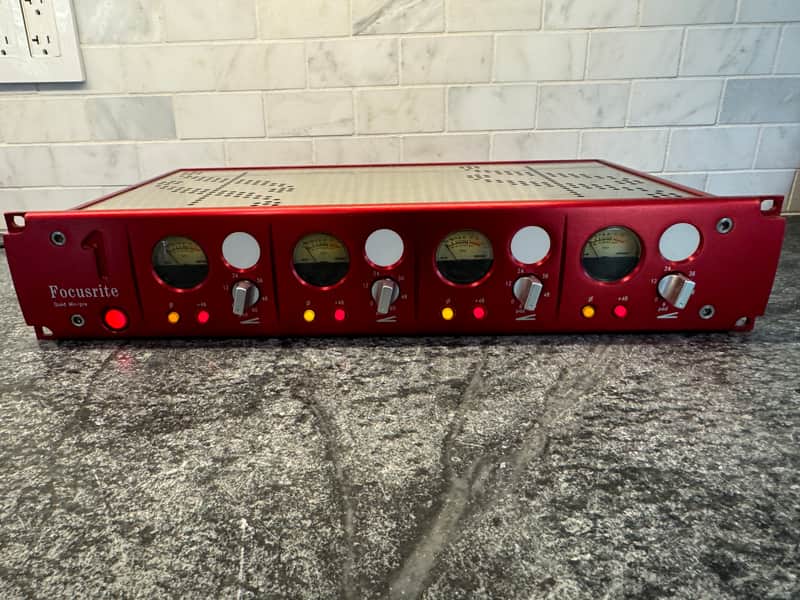 Focusrite Red 1 4-Channel Preamp 1990s Early Version image 1