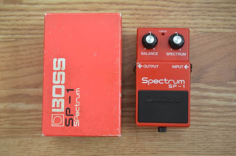 Boss SP-1 Spectrum Vintage w/ box 1981 Red image 1