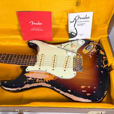 Fender Mike McCready Signature Stratocaster 2023 - Present 3-Color Sunburst Relic w/HSC image 5
