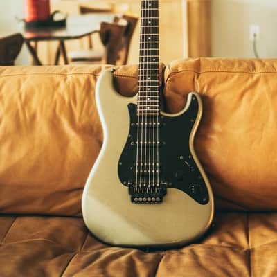 RARE Fender Japan Contemporary / Boxer Stratocaster  1985-1987 - Silver / Pewter Collector Condition image 5