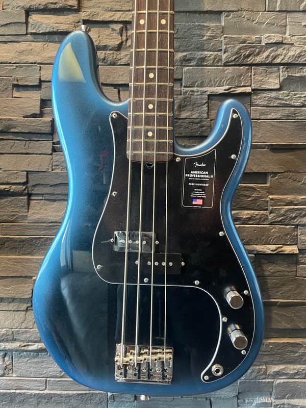 Fender American Professional II Precision Bass 2022 - Dark Knight image 1