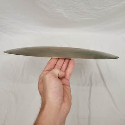 Zildjian 20" A. Zildjian Hollow Logo Flat Top Ride Cymbal 1978 - 1982 (C013-C18) image 6