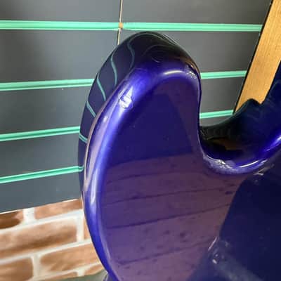 Fender Standard Jazz Bass Midnight Blue 1999 Electric Bass image 15