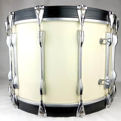 Yamaha Piano White 14x22" Bass Drum MB822U Tour Custom Model Japan Vintage 80s image 5