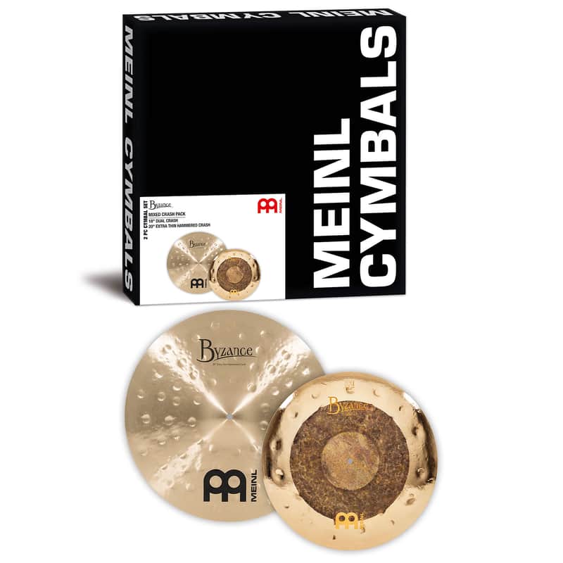 Meinl Byzance Traditional BMIX1 Mixed Crash Pack image 1