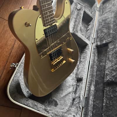 VIDEO! Squier John 5 Signature J5 Telecaster - (US customers, tax included in shipping cost) Frost Gold with hard case image 4