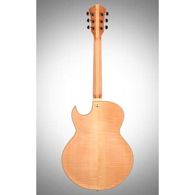 Ibanez LGB30 George Benson Electric Guitar, Natural, with Case image 7