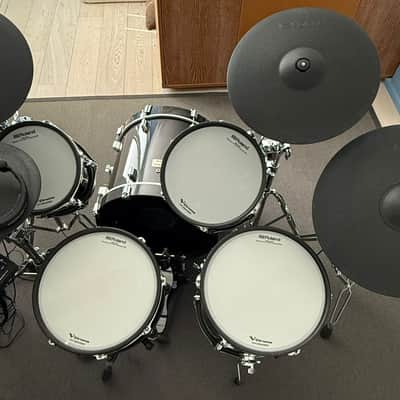 Roland VAD506 Acoustic Design Series Electronic V-Drum Kit 2020 - Present - Black image 3
