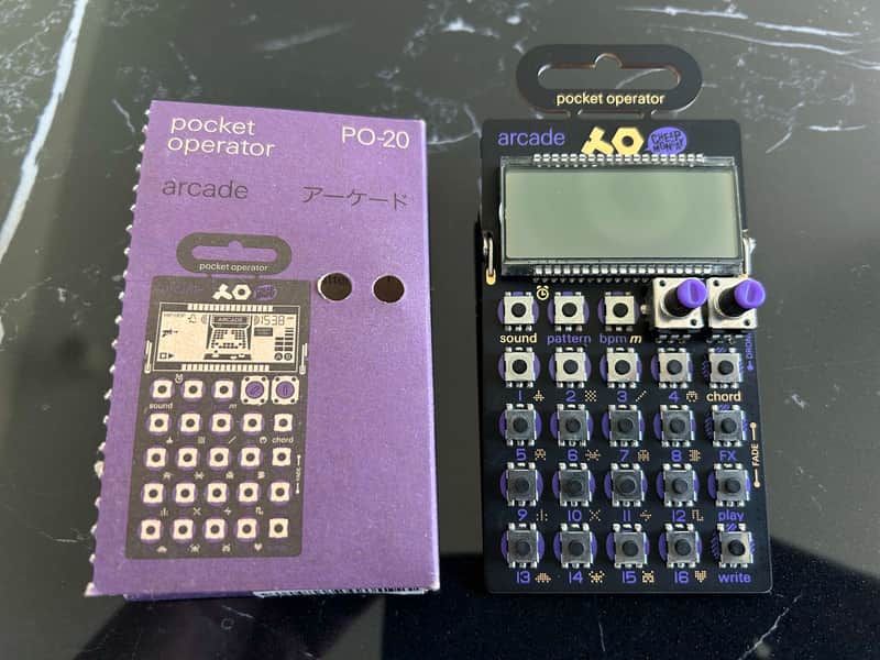 Teenage Engineering PO-20 Pocket Operator Arcade 2016 - Present - Black image 1