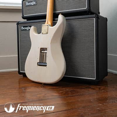 Fender Custom Shop Limited Edition 1956 Stratocaster in White Blonde with a AA Flamed Maple Neck - 2011 image 22