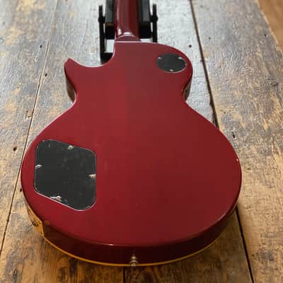 Scarce Epiphone Japan Les Paul Standard 2000 Figured Honeyburst Plaintop w/ Gibson Hardcase image 9