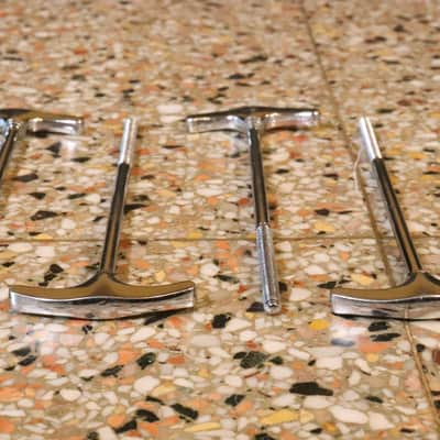 Ludwig 6-1/8" Chrome T Rods 4pk Vintage 1960's -70's image 6