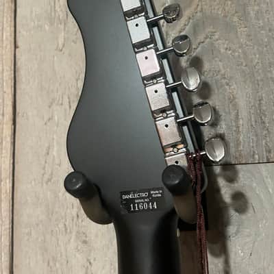 New 2025 Danelectro Sitar Black Crackle, Awesome Sound, In Stock and Ships Fast Includes Pro Setup ! image 13