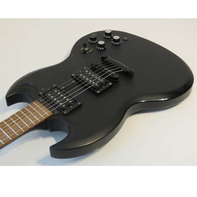Epiphone G400 Gothic XII Matt Black SG Electric Guitar image 7