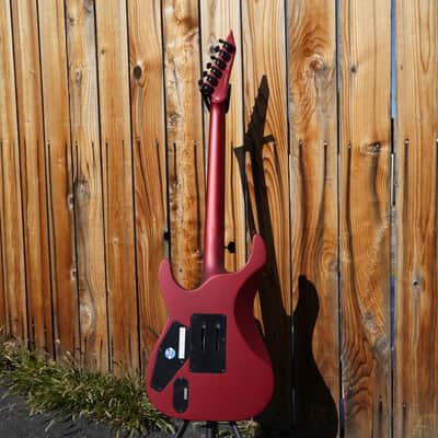 ESP LTD M-1000 - Candy Apple Red Satin 6-String Electric Guitar image 3