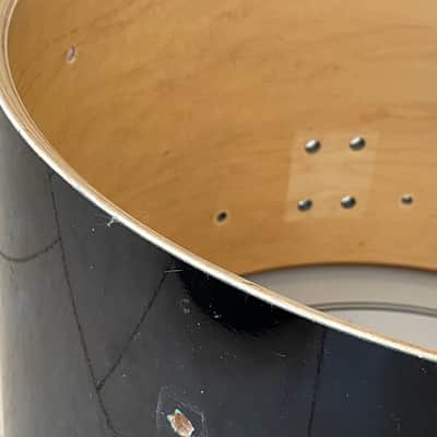 Yamaha Maple custom gold lugs 20x14 bass drum shell image 12
