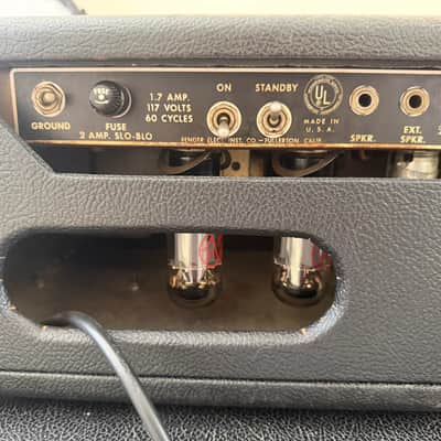 Fender Bassman 1964 - Tuxedo 6G6B image 5