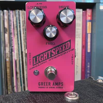 Greer Amps Lightspeed Organic Overdrive (Limited Edition - Pink/black Colorway)