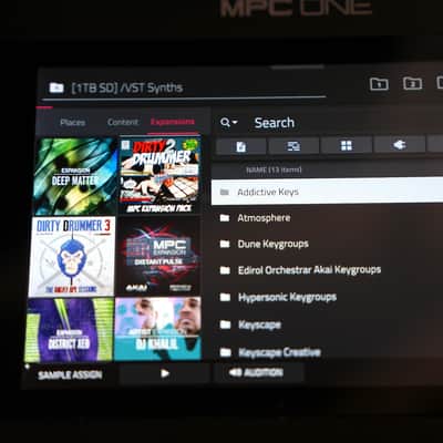 Akai MPC One Drum Machine w/ 1TB SD Card Fully Loaded for Sale! image 6