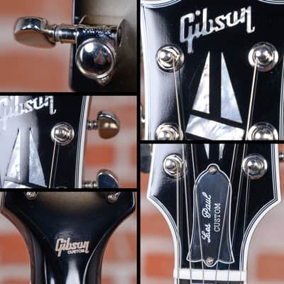 Gibson Custom Shop M2M Les Paul Custom w/ EMGs Silverburst 2025 w/OHSC image 12