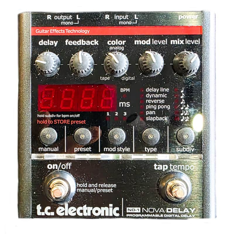TC ELECTRONIC ND-1 NOVA DELAY image 1
