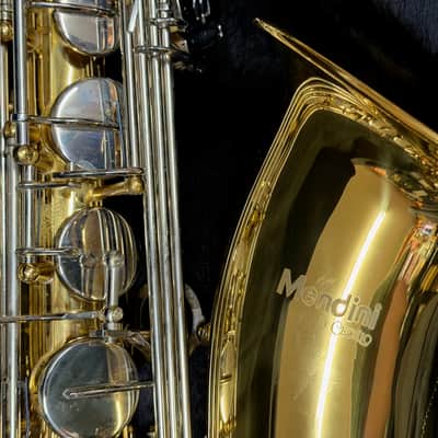 Used Mendini by Cecilio Alto Saxophone w/ Case & Strap Local Pickup item SOLD AS-IS image 4