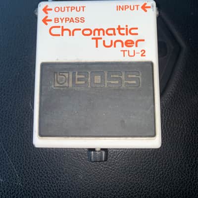 Boss TU-2 Chromatic Tuner (Dark Gray Label) 1998 - 2009 - White image 1