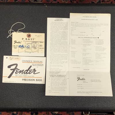 Fender Precision Bass with Maple Fretboard 1977 - Sunburst image 18