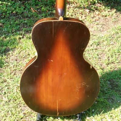 Ultra Rare 1950s Harmony No.1007 Archtop "Made in Occupied Japan" by Kasuga with Vintage Guyatone Pickup image 7
