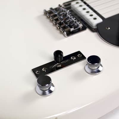 Used USA Made Vox Mark III Brian Jones Model Electric Guitar in White image 11