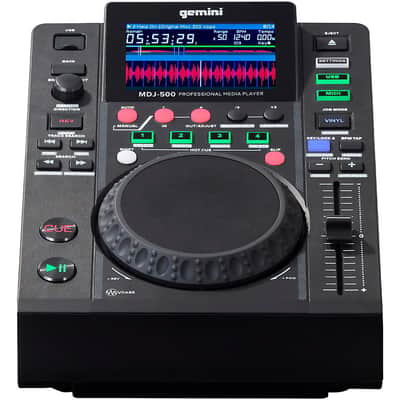 Gemini MDJ-500 Professional USB DJ Media Player Regular image 1