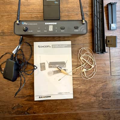 Samson Concert 88 16-Channel True-Diversity UHF Wireless Earset Mic System - C Band (542-566 MHz) image 3