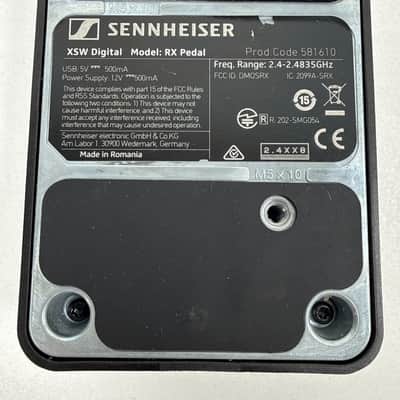 Sennheiser XSW-D Digital RX Pedal Receiver USB-C Powered No Transmitter image 14