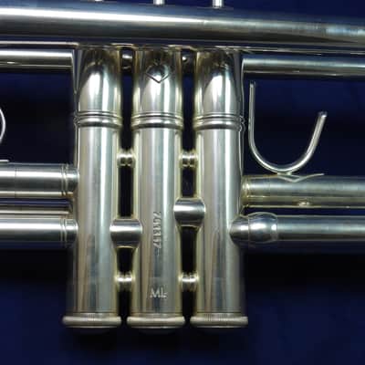 Bach 180S37 Stradivarius Series Bb Trumpet 2022 - Silver-Plated image 6