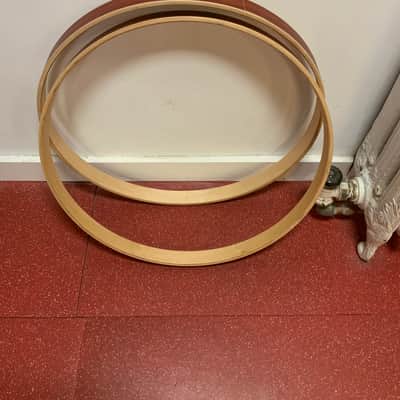 PDP 22" Maple Bass Drum Hoop 2020s - Pair image 1
