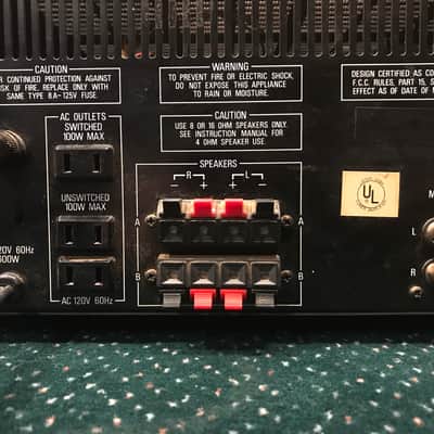Vintage 1980 Realistic STA-2300 AM/FM Hi-Fi 120 Watt Stereo Receiver with Owners Manual image 8