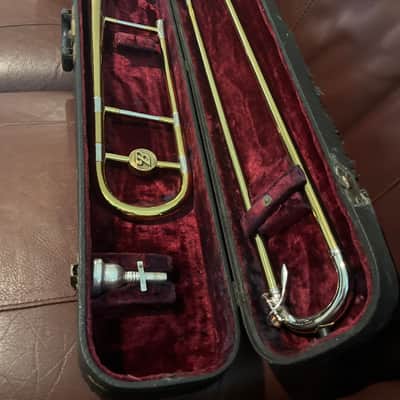 Buescher Custom (1955) Aristocrat (Big B) (Model 414) Bb Tenor Trombone SN 351973(professional) image 5