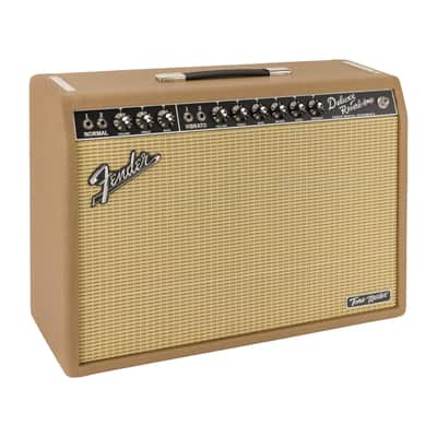 Fender Limited Edition Tone Master Deluxe Reverb Cocoa Guitar Amp image 4