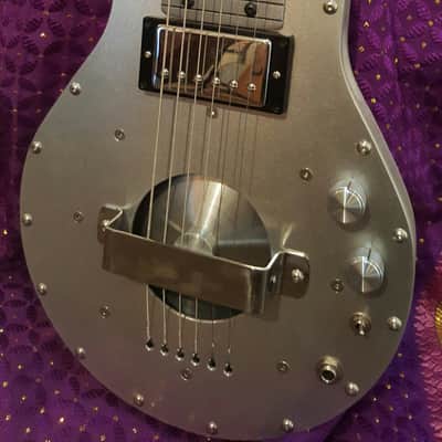 Fouke Industrial Guitars Mini-Rez Cone Lap Steel image 2