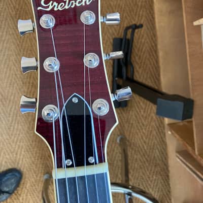 Gretsch G6228FM Players Edition Jet BT with V-Stoptail 2018 - Present - Bourbon Stain image 4