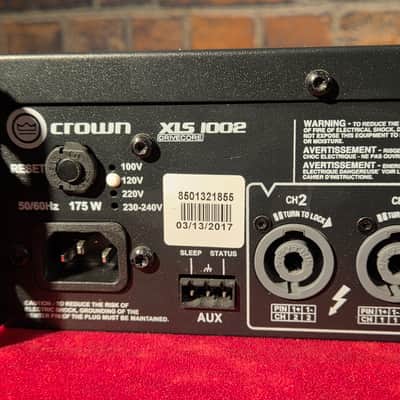 Crown XLS1002 Power Amplifier image 11
