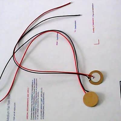 DIYGK Piezo Disc  with leads image 2