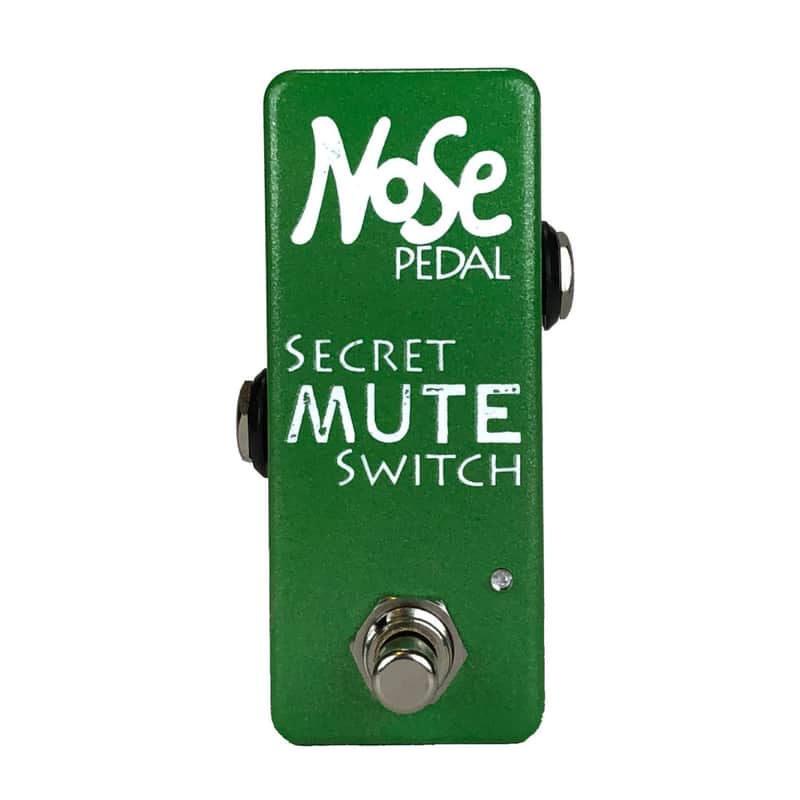Nose Pedal Custom Secret Mute Switch - Green To Red LED image 1
