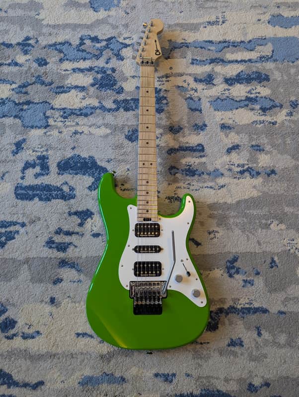 Charvel Pro-Mod So-Cal Style 1 HSH FR M 2021 - Present - Slime Green image 1
