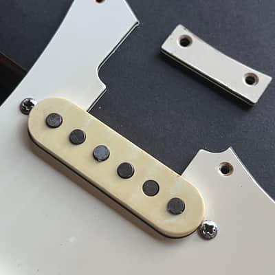 RARE 1974 Greco Maxon “Excel” 1962-1964 Strat REPLICA .... LOADED Pickguard + Electronics Mounted – Original Pre-Wired Assembly ... the BEST 60's Strat voiced pickup CLONES (Reverse Engineered) image 3